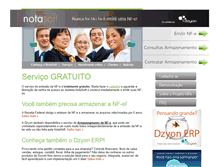 Tablet Screenshot of notasoft.com.br